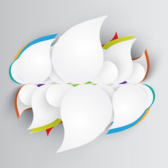 Clean abstract template for webdesign, vector illustration