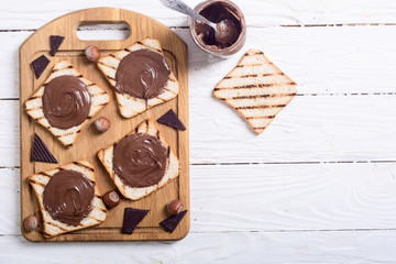 nut nougat cream sandwich