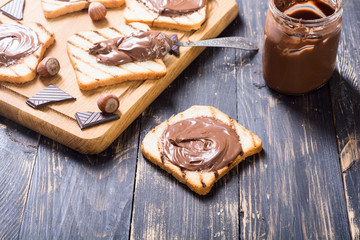 nut nougat cream sandwich