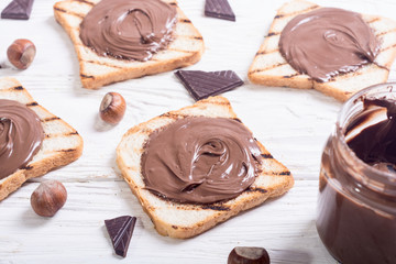 nut nougat cream sandwich