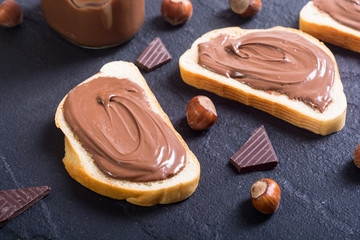 nut nougat cream sandwich