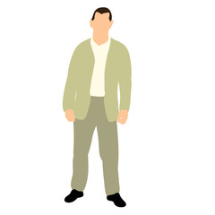 silhouette man business