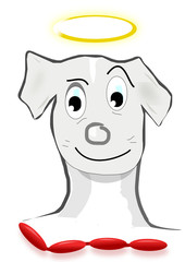 ¿Podrá resistir este perro a la tentación de unas salchichas sabrosas?