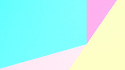 Abstract pastel coloured paper texture minimalism background. Minimal geometric shapes and lines in...