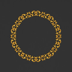 Luxury gypsum decoration element, wall concept stucco, interior architecture pattern. 3d illustration, 3d rendering.