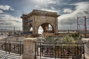Cagliari, Bastione di Saint Remy