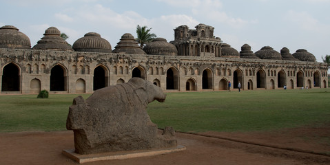 Hampi, ancient village in the south Indian state of Karnataka