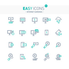 Easy icons 41e Internet earnings