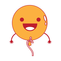 kawaii balloon icon