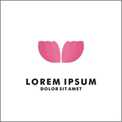 flower logo template