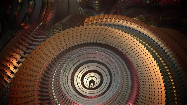 3D Fantasy: The Opulent Machine 1 - The Turntable Spinning