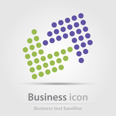 Originally created business icon