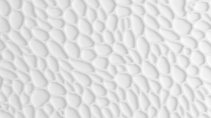 Fototapeta premium White texture. 3d illustration, 3d rendering.