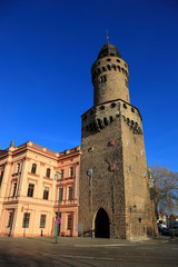 Fototapeta na wymiar Reichenbacher Turm in Goerlitz, Sachsen, Deutschland