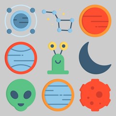 icons set about Universe . [keywordRandom:3] © Orxan