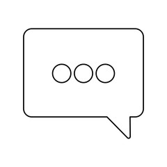 speech bubble icon