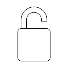 opened padlock icon