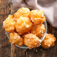 chouquette, french choux pastry