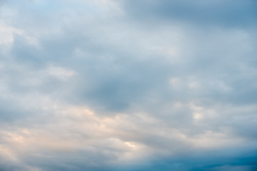 Colorful cloud and sky background