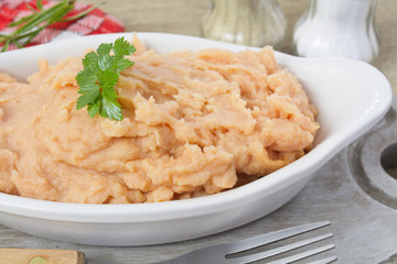 purée de lentilles corail