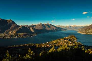 Bellagio dall'alto