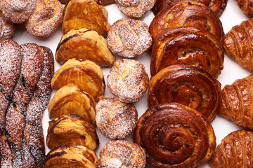Assortment of french pastries