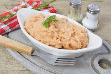 purée de lentilles corail