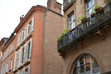 toulouse トゥールーズの街並み