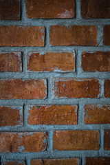 Obraz premium Old brick wall for background love texture