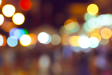 Abstract blur light bokeh background