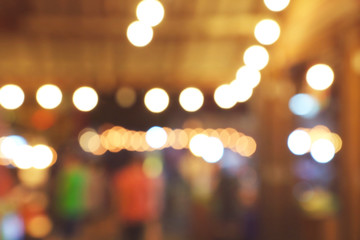 Fototapeta premium Abstract blur light bokeh background