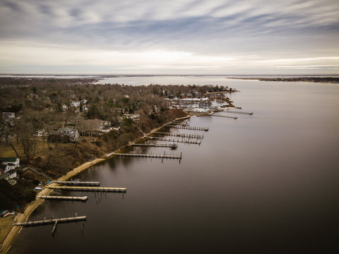 Aerial Of Toms River New Jersey