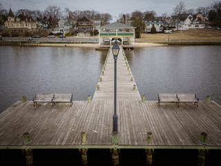 Aerial of Toms River NJ