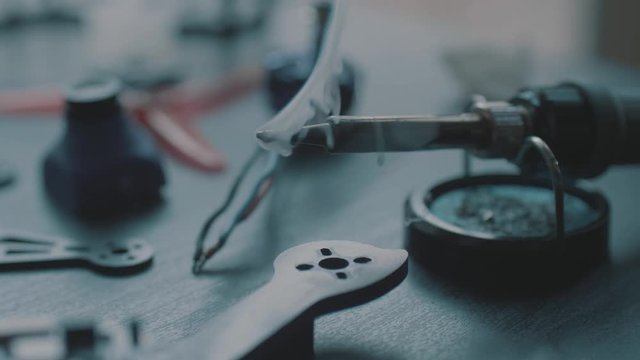 Core Wire Solder in Slow Motion