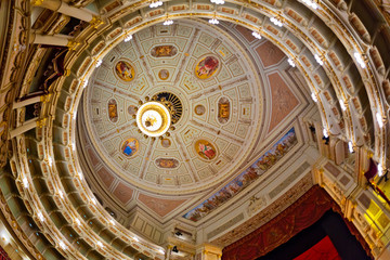Dresdner Semperoper Interior, Deutschland