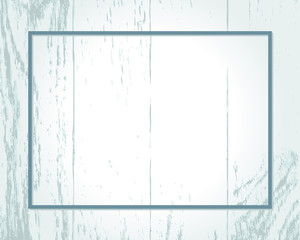Light wood texture background with frame. Template for text or graphic.