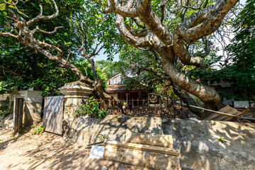 Verlassenes Haus in Galle auf Sri Lanka