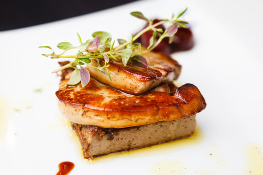 Fried foie gras