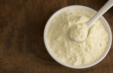 milk powder or dehydrated milk
