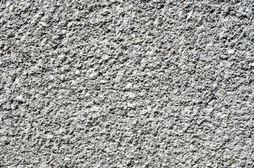 New gray plaster closeup