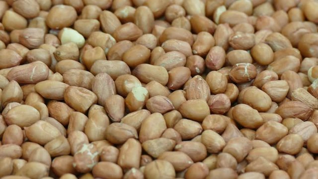 Close up peanuts pile
