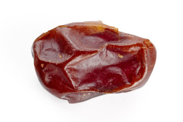 date fruit isolated on white