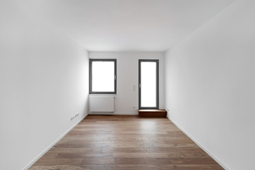 empty room with window