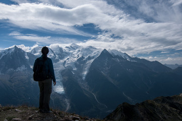 Vistas Mont Blanc alpes