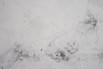 Decorative white plaster. White background texture