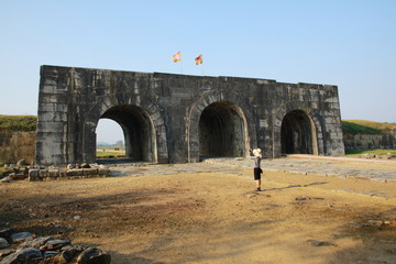 Ho citadel in Vietnam,Thanh Hoa