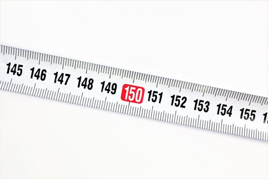 An concept Image of a tape measure - with copy space
