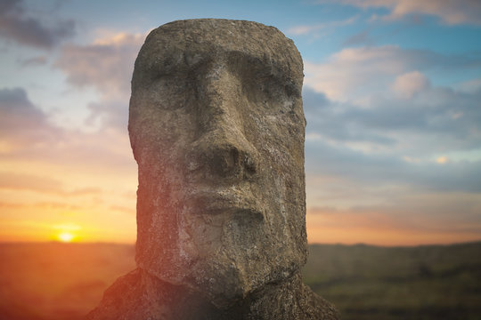 Moais at Ahu Tongariki