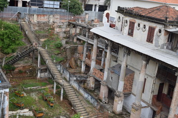 Ruínas da Vila Itororó em São Paulo