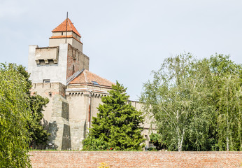 Fototapeta premium Belgrade, Serbia - July 29, 2014: Among the walls of the Kalemegdan fortress